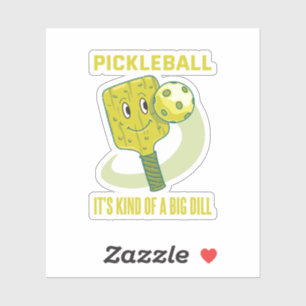 Pickleball Es ist ein großes Geschenk für den Di Aufkleber