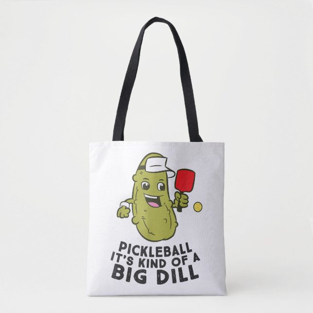 Pickleball Es ist eine Art großer Dill Pickles Pun (Vorderseite)