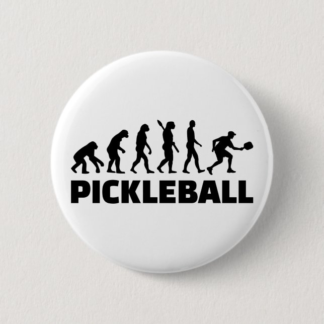 Pickleball-Evolution Button (Vorderseite)