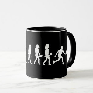 Pickleball Evolution Funny Pickleball Tasse