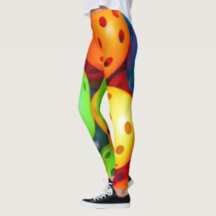 Pickleball farbenfroh leggings