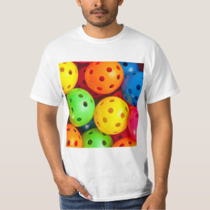 Pickleball farbenfroh T-Shirt