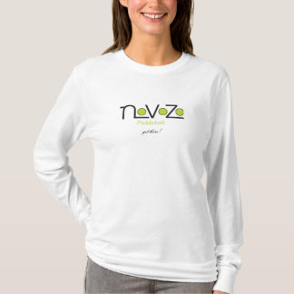 Pickleball Fashion - Weißer Langschläfer T - Shirt