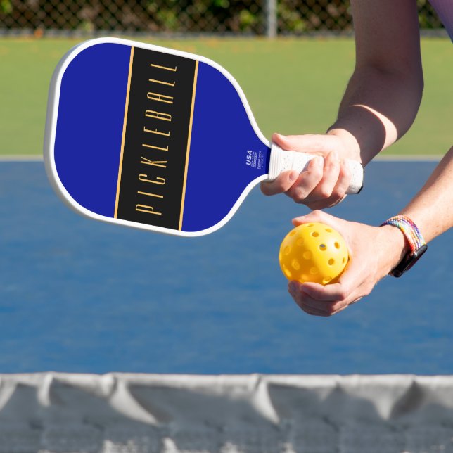 PICKLEBALL Fett Raffinierte schwarze Streifen der  Pickleball Schläger (InSitu)