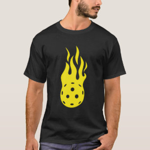 Pickleball-Flammenpaddleall-Tennispickleball T-Shirt