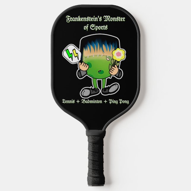 Pickleball - Frankensteins Monster des Sports Schläger (Vorderseite)