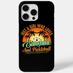 Pickleball Frauen Sonnenschein Case-Mate iPhone Hülle