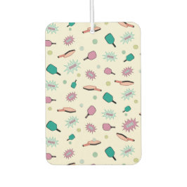 Pickleball! Fun farbiges Muster Autolufterfrischer