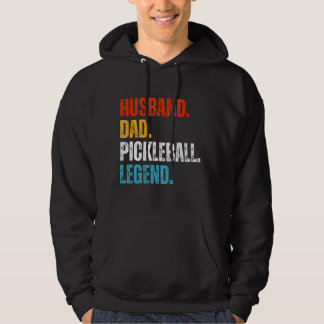 Pickleball Funny Husband Vater Legend Hoodie