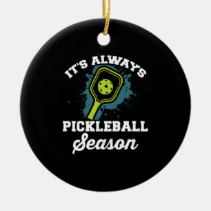 Pickleball Funny Pickleball Geschenke Keramik Ornament