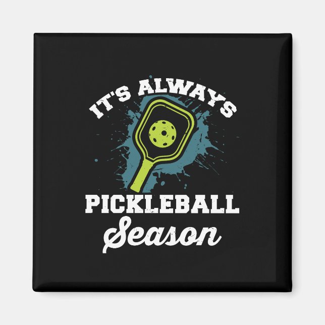 Pickleball Funny Pickleball Geschenke Magnet (Vorne)