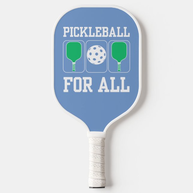 Pickleball für alle Paddels und Ball Green Schläger (Vorderseite)