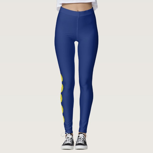 Pickleball für Santa Fe NM Leggings (Vorderseite)