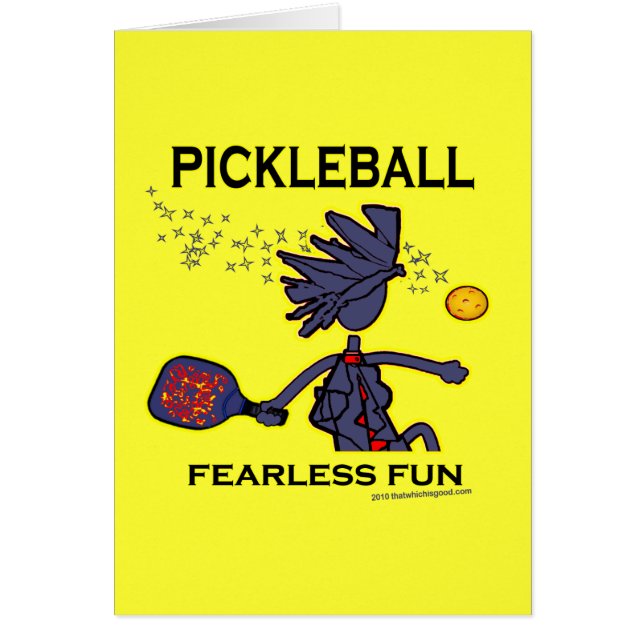 Pickleball furchtloser Spaß (Vorne)