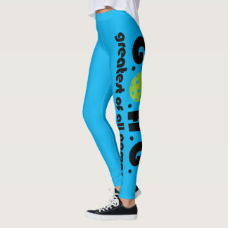 Pickleball G.O.A.G - die beststen aller Spiele Leggings