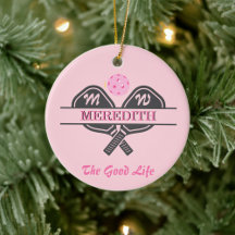 Pickleball Gal Paddles Initialer Individuelle Name