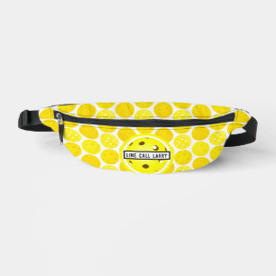 Pickleball Gelbe Pickleball Personalisiert Bauchtasche