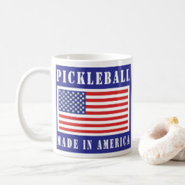 PICKLEBALL - GEMACHT IN AMERIKA KAFFEETASSE