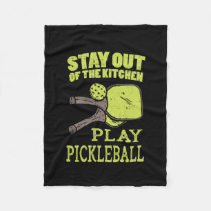 Pickleball-Geschenke Fleecedecke