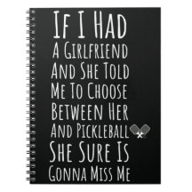Pickleball-Geschenke für Ihn Funny Notebook Men Pl