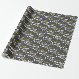 Pickleball Gift Wrap Let's Play Pickleball Team Geschenkpapier