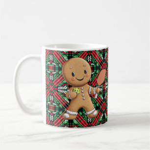 Pickleball 🎄 Gingerbread Dink Kaffeetasse
