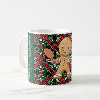 Pickleball 🎄 Gingerbread Dink Kaffeetasse