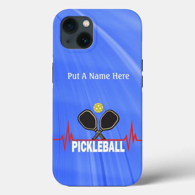 Pickleball Good for Heart personalize Case-Mate iPhone Hülle (Rückseite)