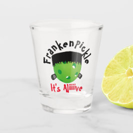 Pickleball Halloween - FrankenPickle - Es ist live Schnapsglas