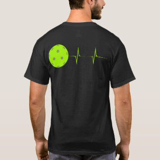 Pickleball Heartbeat Männer/FrauenTee Shirt - Grün