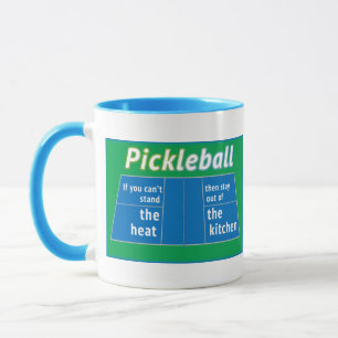 Pickleball Heat Kitchen Tasse