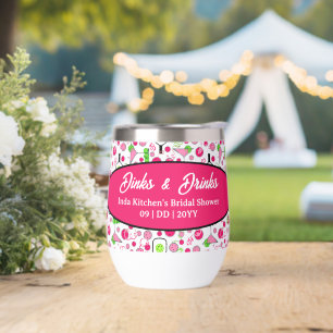 Pickleball Hochzeitsdusche Rosa Kosmos Personalisi