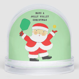 Pickleball Holiday Gift Snow Globe Schneekugeln