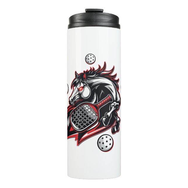 Pickleball Horover Thermosbecher (Vorderseite)