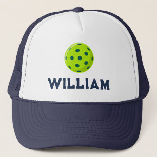 Pickleball-Individuelle Name, Text, Monogramm   DI Truckerkappe