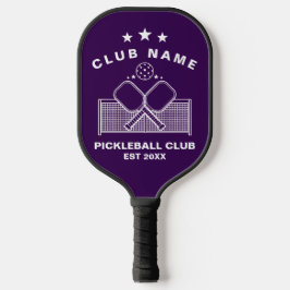 Pickleball Individueller Vereinsname Schläger