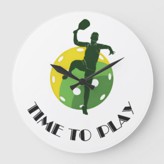 Pickleball-Inspirierte Sportuhr Große Wanduhr