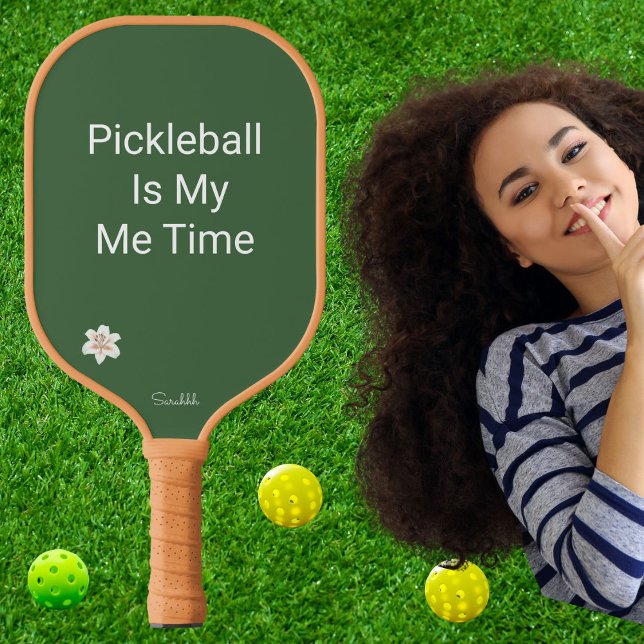 Pickleball Is My Me Time Personalized Mom Gift Pickleball Schläger (Von Creator hochgeladen)
