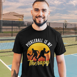 Pickleball is my Therapy funny Pickleball T-Shirt