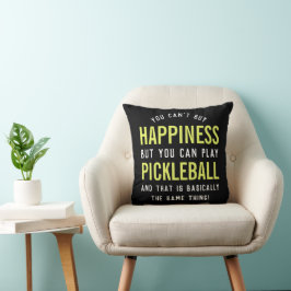 Pickleball ist Glück Funny Pickleball Geschenk Kissen