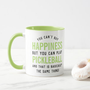 Pickleball ist Glück Funny Pickleball Geschenk Tasse