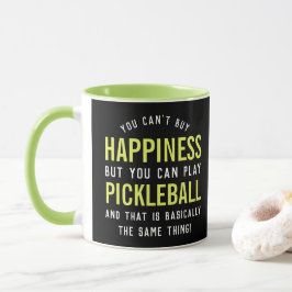 Pickleball ist Glück Funny Pickleball Geschenk Tasse