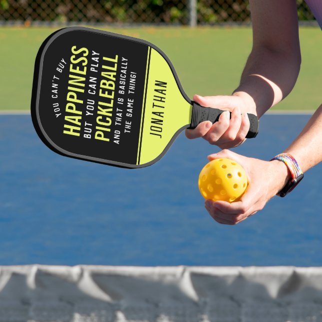 Pickleball ist Glück Funny Pickleball Schläger (InSitu)