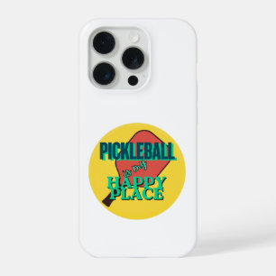 Pickleball ist mein glücklicher Ort Humor Handyhül iPhone 15 Pro Hülle