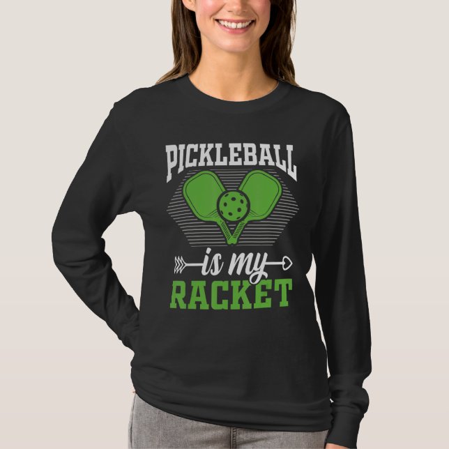 Pickleball ist mein Racket-Pickleball T-Shirt (Vorderseite)