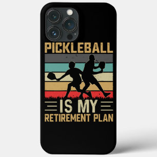 Pickleball ist mein Rentenplan Lustiges Pickleball Case-Mate iPhone Hülle