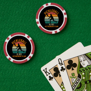 Pickleball ist mein Rentenplan Pokerchips