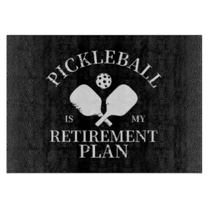 Pickleball ist mein Rentenplan Schneidebrett