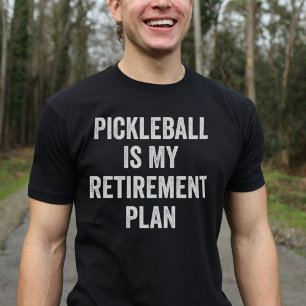 Pickleball ist mein Rentenplan Vintage T-Shirt