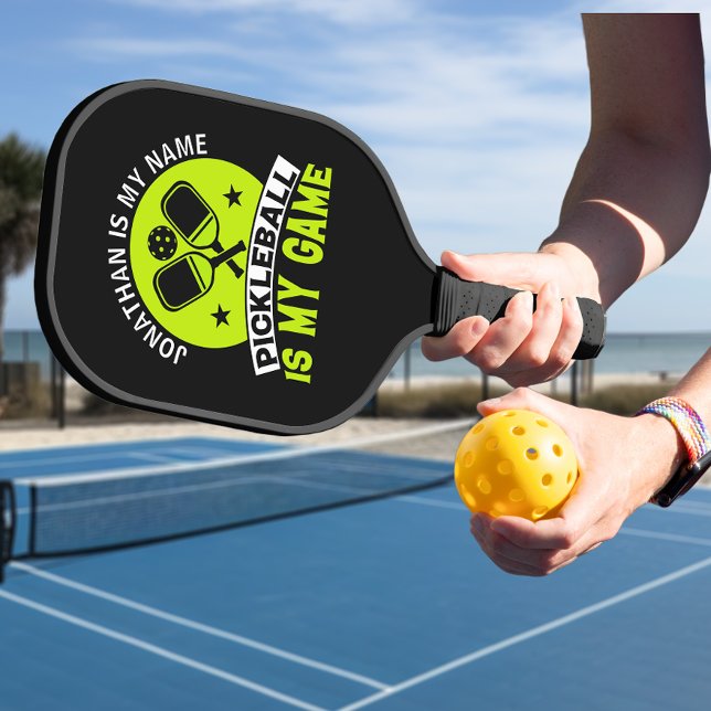 Pickleball ist mein Spiel Personalisiert Schläger (Von Creator hochgeladen)